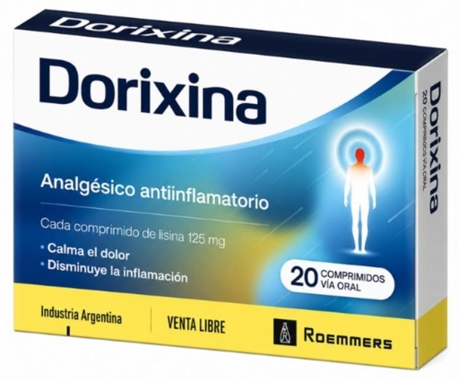 [4589] UNIDAD DORIXINA 20 COMPROMIDOS (B/40)
