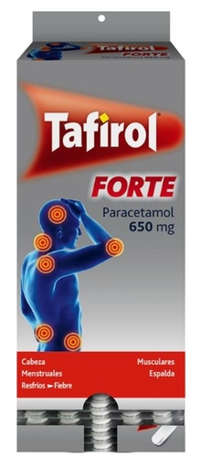[4596] DISPLAY TAFIROL FORTE 650mg 30 BLIST x10 COMP (B/14)