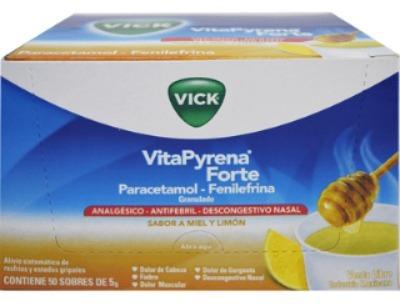 [4598] DISPLAY VICK VITAP FORTE MIEL Y LIMON 50s (B/12)