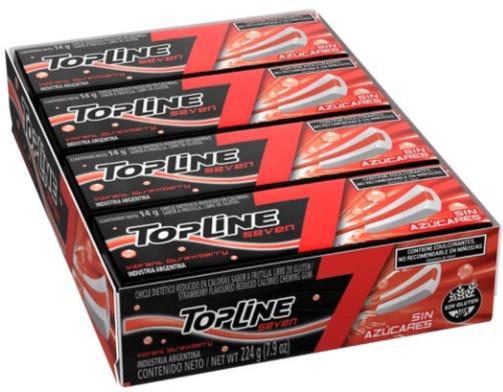 [4619] DISPLAY TOPLINE SEVEN FRUTILLA 14gr x16d (B/20)