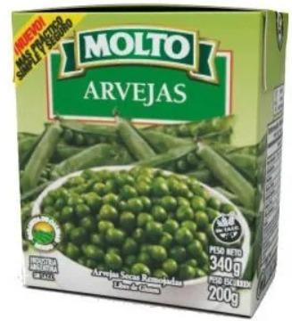 [4672] MOLTO ARVEJAS 340gr x24