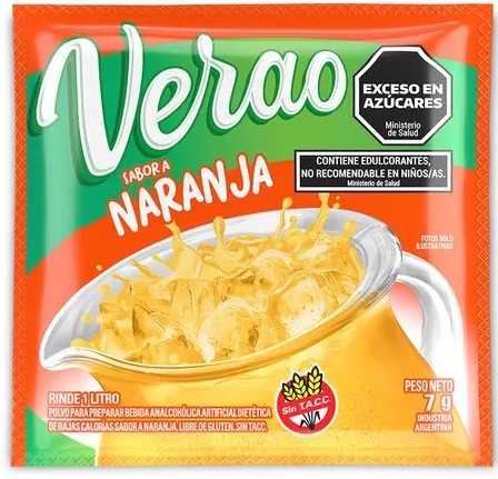[1001] JUGO VERAO NARANJA 16x20x7gr
