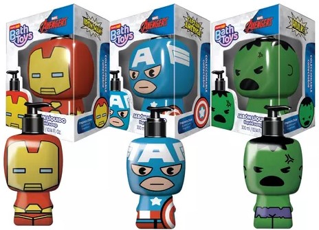 [100] JABON LIQ ALGABO AVENGERS 300ML SURT