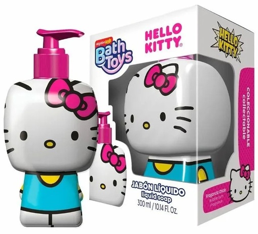 [102] JABON LIQ ALGABO HELLO KITTY 300ML
