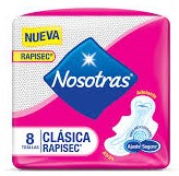 [1032] TOALL. NOSOTRAS CLASICA RAPISEC 30X8 (9696)