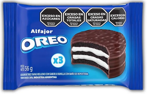 [1102] ALFAJOR TRIPLE OREO X36U