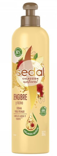 [1122] SEDAL CR PARA PEINAR 300ML JENGIBRE X12
