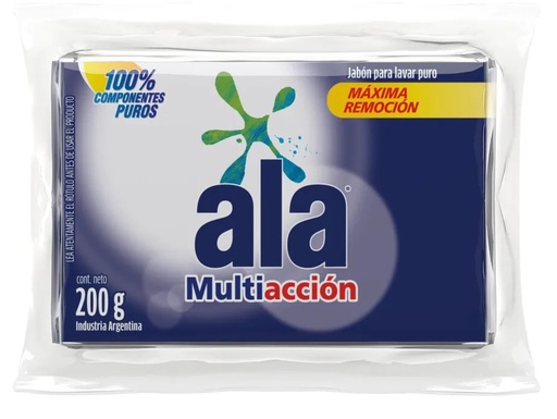 [1129] JABON EN PAN ALA REG MULTIACCION 2 X 200G x 42u