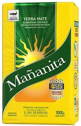 [1195] YERBA MAÑANITA 4FLEX X 1KG X 10U