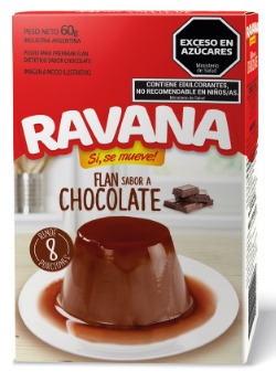 [1211] RAVANA FLAN CHOCOLATE x 60gr. x 12u