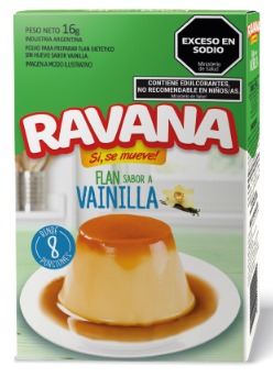 [1214] RAVANA FLAN LIGHT VAINILLA x 16gr. x 12u