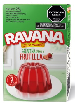 [1225] RAVANA GELATINA DIET FRUTILLA x 25gr. x 12u