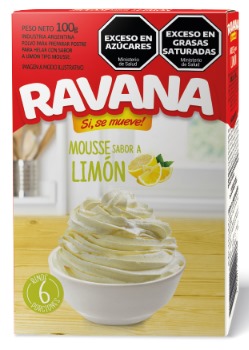 [1237] RAVANA MOUSSE LIMON x 100gr. x 12u