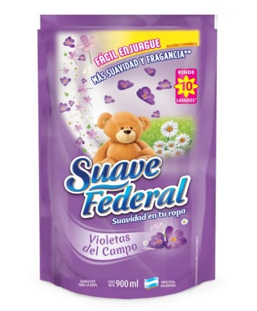 [1241] SUAVE SUAVIZANTE VIOLETA 14x900ML