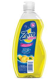 [1260] DETERGENTE ZORRO ULTRA LIMON ORIG 20x500ML