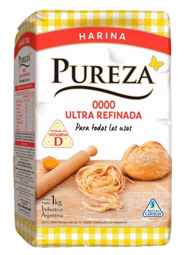[1343] HARINA PUREZA 0000 1KG x10