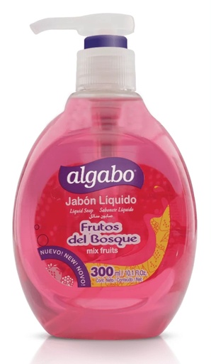 [1404] ALGABO JABON LIQUIDO C/PIC FR BOSQUE 300ml x12