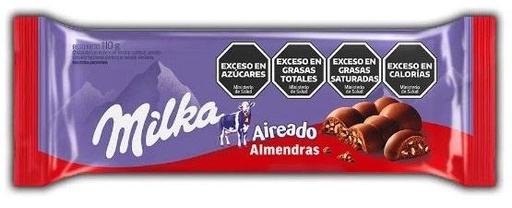 [1472] TABLETA MILKA LEGER ALMENDRA 24UX110g