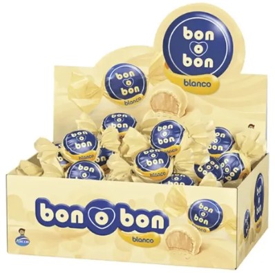 [1617] DISPLAY BON O BON BLANCO X15GR (B/12)