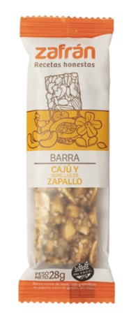 [1628] DISPLAY ZAFRAN BARR CEREAL CAJU/ZAPLL 28g x12(B/8)
