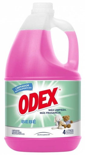 [1687] ODEX LIMPIADOR PISO BEBE X 4LT X3U