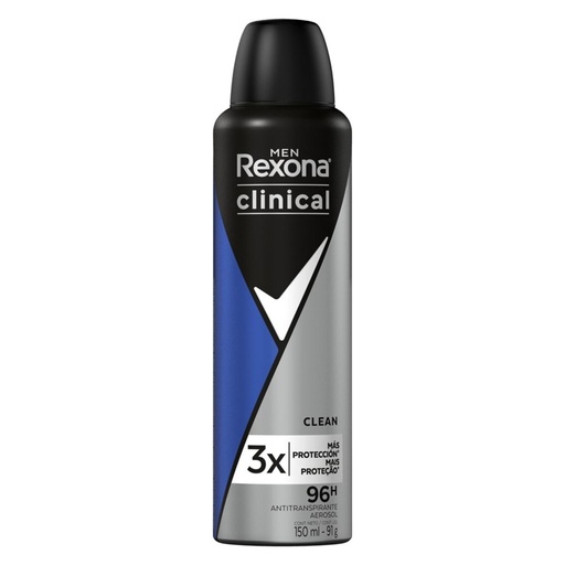 [1752] REXONA CLINICAL AER M CLEAN 150ml x12