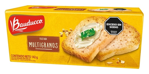 [2100] TOSTADA MULTIGRANO BAUDUCO 36U x142g