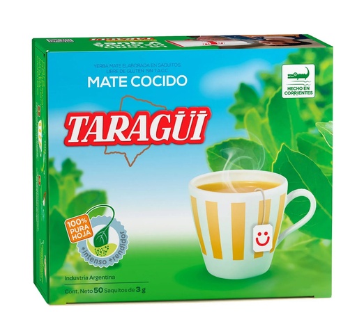 [2122] MATE COCIDO TARAGUI 5U X 50