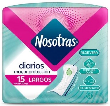 [2214] PROT. NOSOTRAS LARGOS C/ALOE 15X36 (7410)