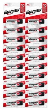 [2266] DISPLAY ENERGIZER AAx1 20D 6B