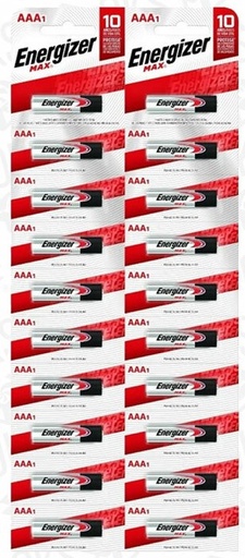 [2267] DISPLAY ENERGIZER AAAx1  x20 (6/B)