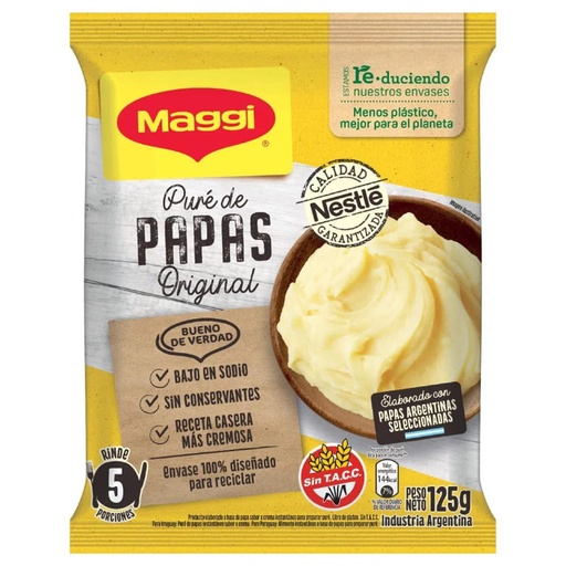 [2272] PURE DE PAPAS MAGGI X125G X12