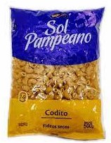 [61] FIDEOS SOL PAMPEANO CODITOS 500gr x15