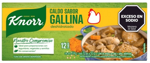 [611] CALDO GALLINA X 12U X 80