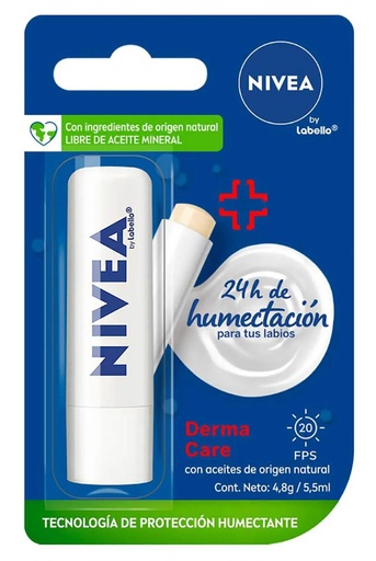 [616] LABIAL NIVEA 4.8gr DERMA x16