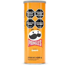 [678] PRINGLES QUESO NUEVA 18U X109 GR