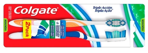 [951] CEPILLO DE DIENTES COLGATE 3PLE ACCION X 2 U
