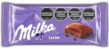 [2406] UNIDAD MILKA TABLETA LECHE 12U X 150GR (B/4)
