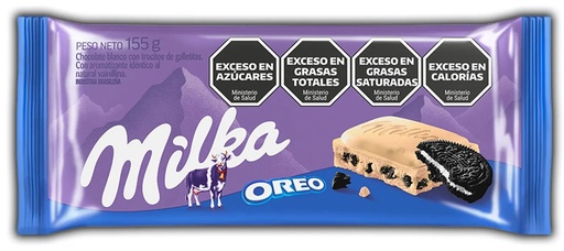 [2407] UNIDAD MILKA TABLETA OREO BLANCO 12U X 155GR (B/4