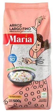 [2805] ARROZ MARIA LARGO FINO 10U X 500GR