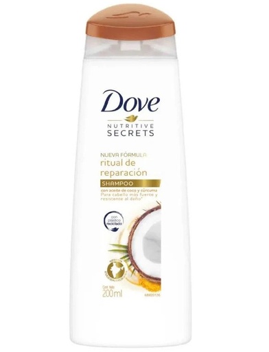 [2817] DOVE SH 200ML Ritual de reparacion coco