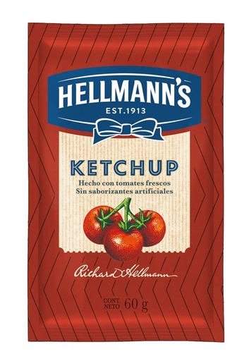 [2823] KETCHUP HELLMANS 30U X 60GR