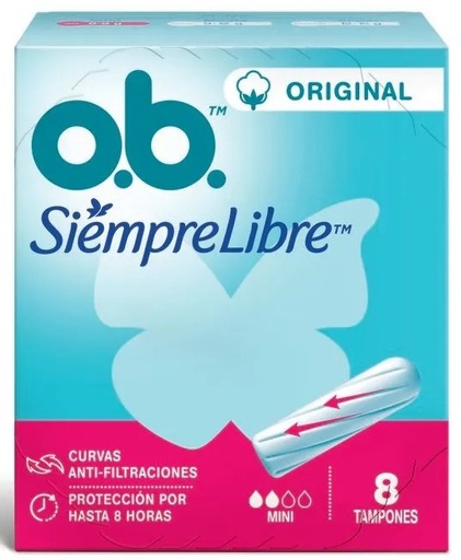 [2936] OB TAMPON MINI 8D x 40B