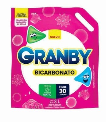 [3115] GRANBY LIQUIDO DP 3L ROSAS (ROSA) X 4
