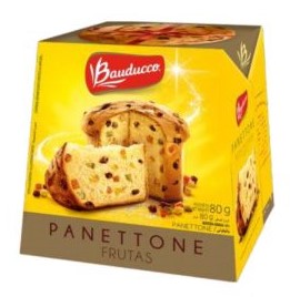 [3172] UNIDAD PANETTONE PAN DULCE FRUTAS MINI 80gr x1 (B/24)