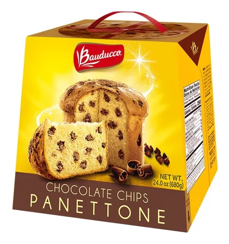 [3177] UNIDAD PANETTONE PAN DULCE CHOCOLATE MINI 80gr x1 (B/24)