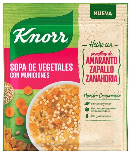 [3187] SOPAS CASERA KNORR VEG/ AMARANTO 10X
