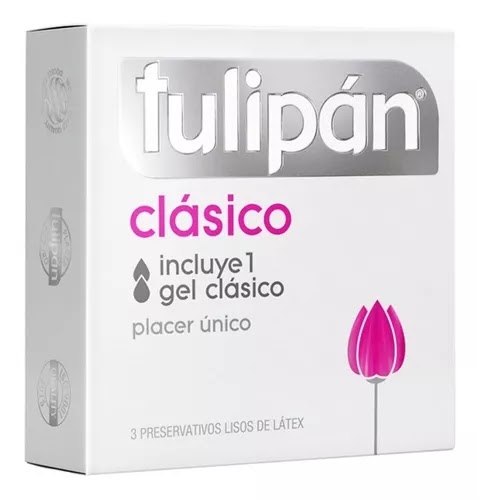 [3297] PRESERVATIVO TULIPAN CLASICO X16X30