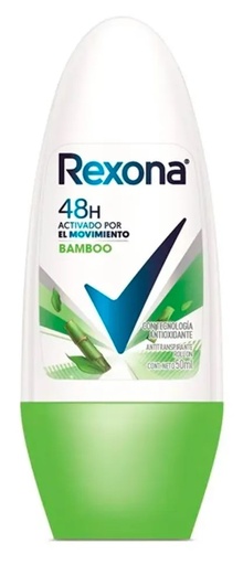 [3375] REXONA ROLLON MUJER 50ml BAMBOO X12