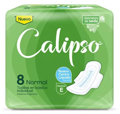 [3377] CALIPSO TOALLA NORMAL SEDA 8x50b (9349)